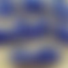 8pcs matte dark royal bleu argent laver mauvais œil égyptien renouveau de la méditerranée talisman d sku-37735