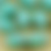 8pcs mat turquoise vert argent laver mauvais œil égyptien renouveau de la méditerranée talisman de p sku-37741