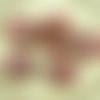 4pcs picasso soyeux valentine en or rose de lavage de fenêtre rustique libellule plat pièce de taill sku-30394