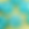 4pcs cristal aigue-marine bleu turquoise ab complète de signe de paix de l'amour de l'arbre de vie p sku-37206