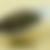 100pcs brun métallique arc-en-ciel de l'iris de bronze ronde à facettes feu poli petite entretoise d sku-33486