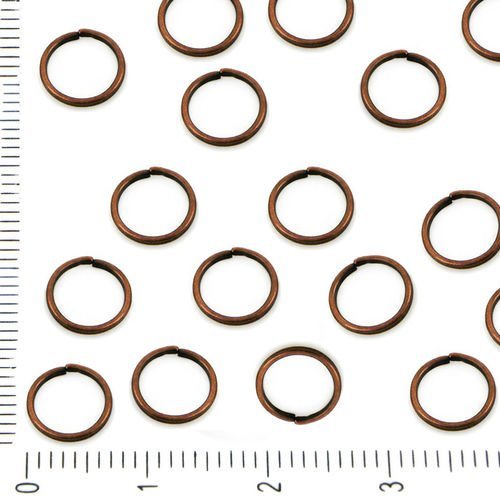 200pcs en vrac cuivre antique ouvrir anneau de saut reliant la tour de beigne pour la fabrication de sku-37870