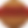 7.4 m 24ft 8yrd rouge purl lingots d'or de fil nylon cordon torsadé tressé de perles de nouage de la sku-38262