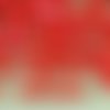 60pcs opaque coraline rouge lustre pincée bicone à facettes entretoise tchèque perles de verre de 5m sku-34417