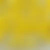 60pcs jaune opaque lustre pincée bicone à facettes entretoise tchèque perles de verre de 5mm sku-34418