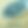 100pcs matte argent graphite arc-en-ciel demi-rond verre tchèque perles de petite entretoise de mari sku-27274