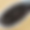 100pcs picasso brun noir opaque violet améthyste ronde à facettes feu poli petite entretoise tchèque sku-33454