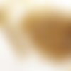 50pcs cristal picasso brun jaune bicone à facettes feu poli verre tchèque perles de 4mm sku-38742