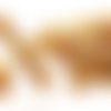 20pcs picasso cristal jaune brun bicone à facettes feu poli verre tchèque perles de 6mm sku-38751
