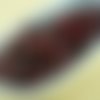 100pcs picasso argent opaque rouge corail rond druk verre tchèque pressé perles de petite entretoise sku-31088