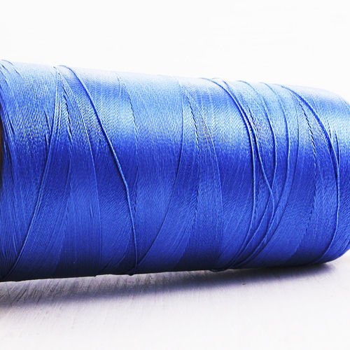 750m 820yrd bleu nylon 3-les fils de perles de pompon de fil cordon chaîne de bijoux de corde torsad sku-38366