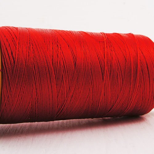 750m 820yrd en nylon rouge 3-les fils de perles de pompon de fil cordon chaîne de bijoux de corde to sku-38367
