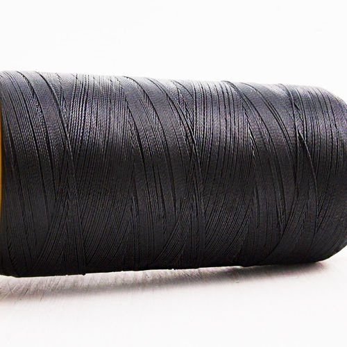 750m 820yrd en nylon noir 3-les fils de perles de pompon de fil cordon chaîne de bijoux de corde tor sku-38373