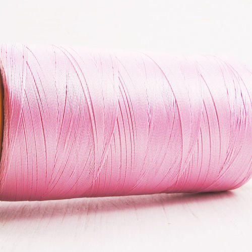 750m 820yrd nylon rose 3-les fils de perles de pompon de fil cordon chaîne de bijoux de corde torsad sku-38375