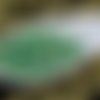 20g picasso turquoise vert rulla matubo verre tchèque deux trous de semences de perles 5mm sku-20059