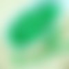 20g opaque vert tchèque tube de verre de semences de perles claironne preciosa de rocaille entretois sku-28578