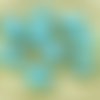 4pcs picasso rayé de la mer d'opale pierre de lune turquoise grand plat ovale table à la fenêtre de  sku-28603