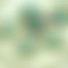 4pcs opaque soyeux beige marron turquoise rustique fenêtre libellule table de découpe à plat pièce r sku-28854