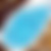 80pcs facettes ab turquoise verre tchèque perles rondes en entretoise de de feu poli de d'aigue-mari sku-17274