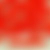 60pcs opaque coraline rouge corail pincée bicone à facettes entretoise tchèque perles de verre de 5m sku-34416