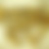 8pcs picasso brun jaune cristal ovale plat pétale de la fenêtre de la table de coupe tchèque perles  sku-28790