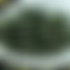 Métallique opaque en daim vert foncé verre tchèque perles rondes en prime de bohème 6mm 50pcs sku-21730