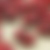 8pcs picasso marron corail rouge opaque de la fenêtre de la table de découpe à plat de 3 points de s sku-32653