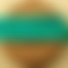 2m 6.6 ft 2.2 mètres turquoise vert en cuir tressé cordon de fausse pu perles décoratives chaîne tre sku-36010