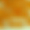 40pcs cristal topaze jaune carrelage clair un trou de plat carré en verre tchèque perles de 6mm sku-32325