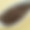 100pcs or briller en bronze brun mat perle ronde à facettes feu poli petite entretoise de verre tchè sku-35508