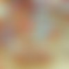 40pcs crystal clear orange arc-en-ciel de l'éclat de la moitié de la lentille plate ronde 2 deux tro sku-35008