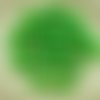 40pcs vert imitation de perles en forme de larme verre tchèque en de de 8mm x 6mm sku-29165