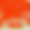 40pcs de cristal de la jacinthe d'orange clair halloween tuile plate carrée 2 deux trou de verre tch sku-32261