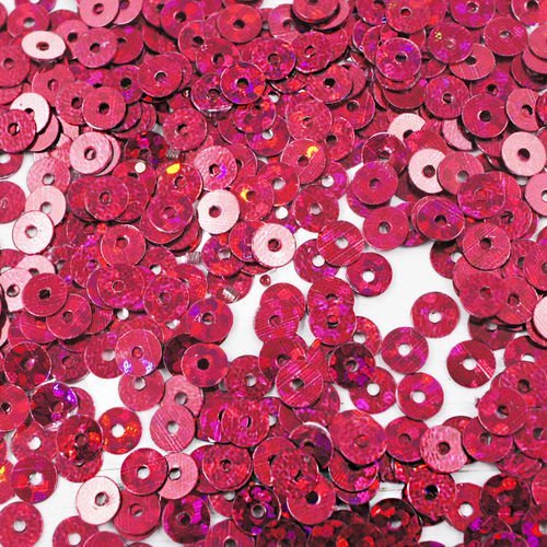 20g metallic dark vin rouge glitter sparkle plate ronde paillettes confettis à coudre sur la broche  sku-40100