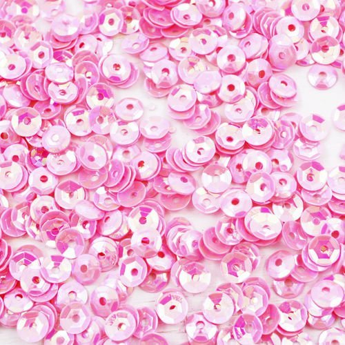 20g rose ab facettes tour de la coupe de paillettes confettis à coudre sur la broche de la broderie  sku-40110