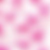 10pcs rose blanc de liaison de coton mini pompons avec de l'or anneau de saut crochet déclaration gl sku-40193