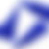 12pcs bleu foncé satin de coton mini pompons de déclaration gland pour la fabrication de bijoux bouc sku-40202