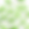 10pcs vert pomme coton mini pompons avec anneau de saut crochet déclaration gland pour la fabricatio sku-40222