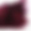 40pcs fuchsia rose rougeâtre de plumes de coq pendentif boucles d'oreilles bijoux de la chapellerie  sku-39353