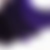 20pcs violet teint les plumes de coq pendentif boucles d'oreilles bijoux de la chapellerie selle cos sku-39377