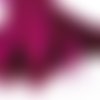 14pcs fuchsia rose rouge teint les plumes de coq pendentif boucles d'oreilles bijoux de la chapeller sku-39386