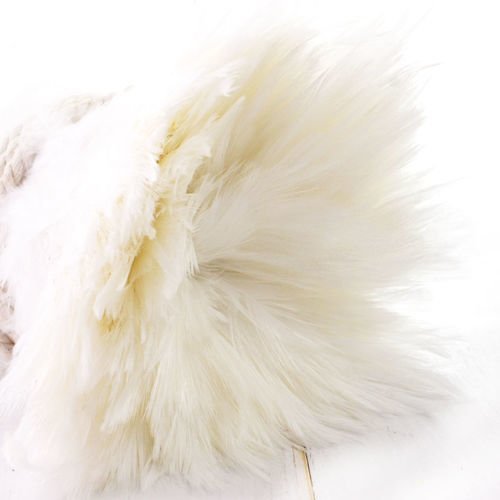 30 pcs blanc naturel coq plumes pendentif boucles d'oreilles bijoux chapellerie selle costume dreamc sku-39394