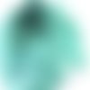 30pcs turquoise aqua teint les plumes de coq pendentif boucles d'oreilles bijoux de la chapellerie s sku-39402