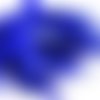 30pcs royal bleu foncé teint les plumes de coq pendentif boucles d'oreilles bijoux de la chapellerie sku-39404