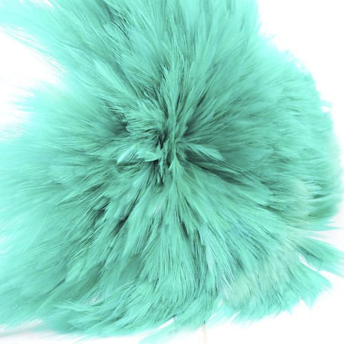 30 pcs turquoise vert teint coq plumes pendentif boucles d'oreilles bijoux chapellerie boho costume  sku-39407