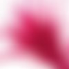 12pcs rose teint dépouillé coq de longues plumes fines extensions de cheveux boucles d'oreilles bijo sku-39409