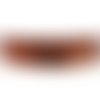 2 5 m 6.5 ft 2.1 yrd brun bronze enroulé artistique aluminium perles de l'artisanat de bijoux en fil sku-40338