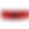 2 5 m 6.5 ft 2.1 yrd rouge enveloppé artistique aluminium perles de l'artisanat de bijoux en fil d'e sku-40345