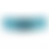 9m 30 10yrd bleu marine enveloppé artistique aluminium perles de l'artisanat de bijoux en fil d'enro sku-40372
