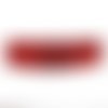 9m 30 10yrd rouge enveloppé artistique aluminium perles de l'artisanat de bijoux en fil d'enrouler s sku-40375